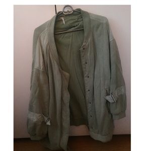 Free people over sized jacket